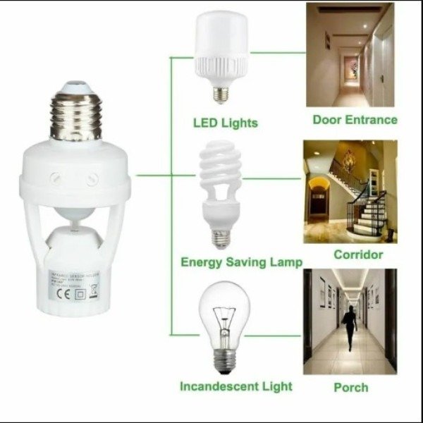 Infrared Sensor Lamp Holder